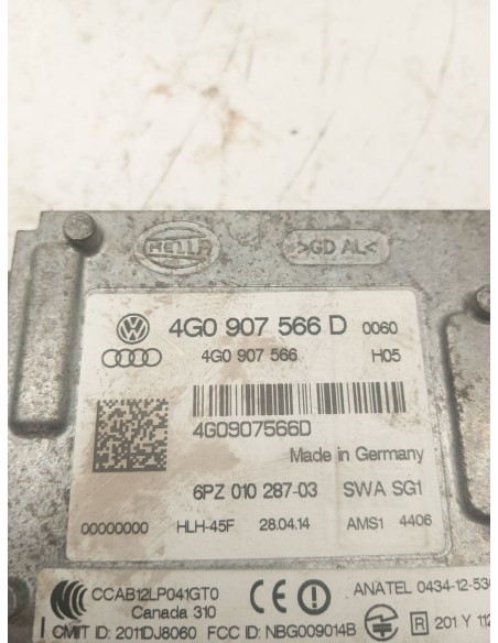 Recambio de modulo electronico para audi a6 berlina (4gc) 2.0 tdi ultra referencia OEM IAM 4G0907566D  