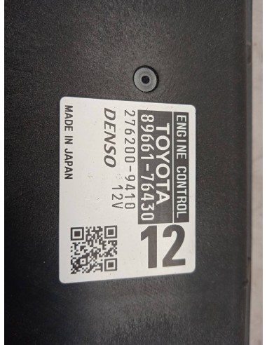 Recambio de centralita motor uce para lexus ct 16v cat (híbrido) referencia OEM IAM 8966176430  