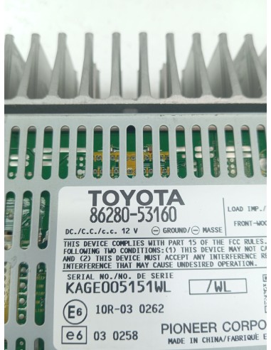Recambio de modulo electronico para lexus is200 (ds2/is2) 200d referencia OEM IAM 8628053160  