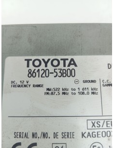 Recambio de sistema audio / radio cd para lexus is200 (ds2/is2) 200d referencia OEM IAM 8612053B00   2