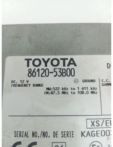 Recambio de sistema audio / radio cd para lexus is200 (ds2/is2) 200d referencia OEM IAM 8612053B00  