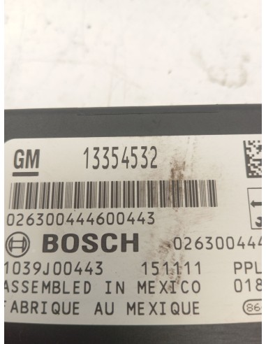 Recambio de modulo electronico para opel mokka / mokka x (j13) 1.6 cdti (_76) referencia OEM IAM 13354532  