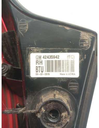 Recambio de piloto trasero derecho para opel mokka / mokka x (j13) 1.6 cdti (_76) referencia OEM IAM 42435942  