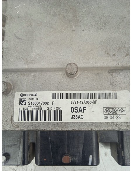 Recambio de centralita motor uce para ford fiesta (cb1) ambiente referencia OEM IAM 8V2112A650SF  