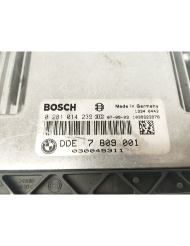 Recambio de centralita motor uce para bmw serie 1 berlina (e81/e87) 118i referencia OEM IAM 7809001  