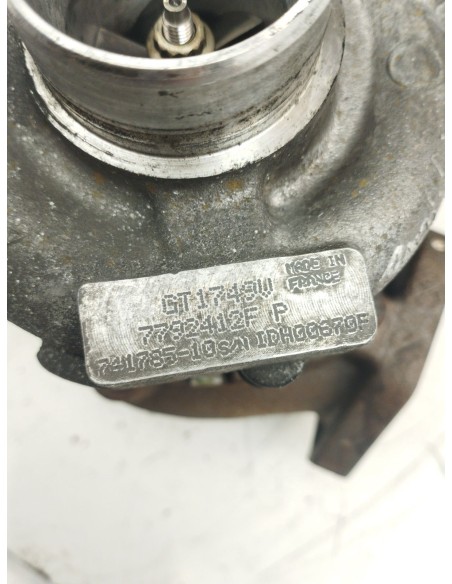 Recambio de turbocompresor para bmw serie 1 berlina (e81/e87) 118d referencia OEM IAM 7792412F  