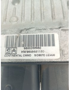 Recambio de centralita motor uce para peugeot 208 allure referencia OEM IAM 9800268980   2