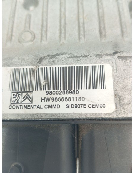 Recambio de centralita motor uce para peugeot 208 allure referencia OEM IAM 9800268980  