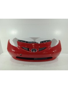 Recambio de paragolpes delantero para toyota aygo (_b1_) 1.4 hdi (wnb10_) referencia OEM IAM 521190H901 COLOR ROJO 