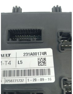 Recambio de modulo electronico para renault captur dynamique referencia OEM IAM 231A00174R   2