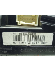 Recambio de cuadro instrumentos para mercedes-benz clase e (w211) berlina 2.2 cdi cat referencia OEM IAM A2115405647   2