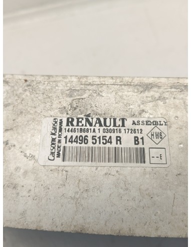 Recambio de intercooler para renault captur dynamique referencia OEM IAM 144965154R  