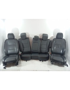 Recambio de juego asientos completo para opel mokka / mokka x (j13) 1.6 cdti (_76) referencia OEM IAM  PIEL NEGRO 