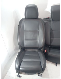 Recambio de juego asientos completo para opel mokka / mokka x (j13) 1.6 cdti (_76) referencia OEM IAM  PIEL NEGRO  2