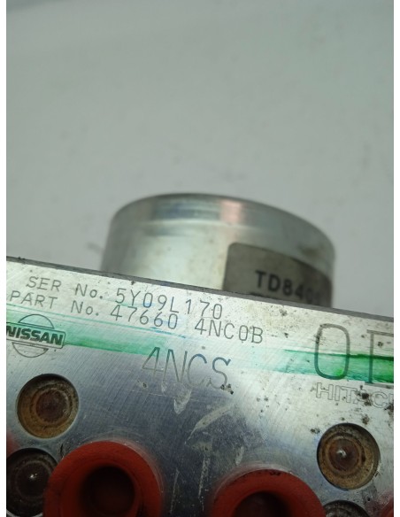 Recambio de abs para nissan leaf acenta referencia OEM IAM 476604NC0B  
