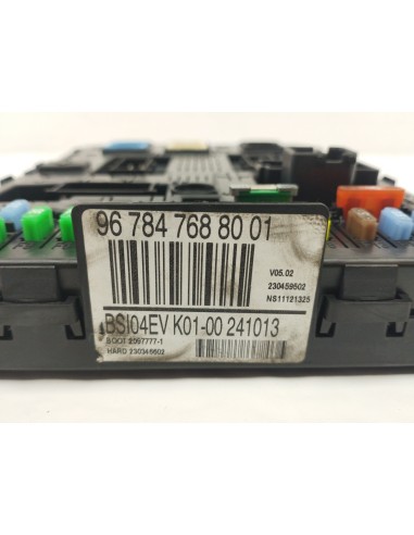 Recambio de caja reles / fusibles para peugeot 308 cc (4b_) 1.6 hdi referencia OEM IAM 9678476880  