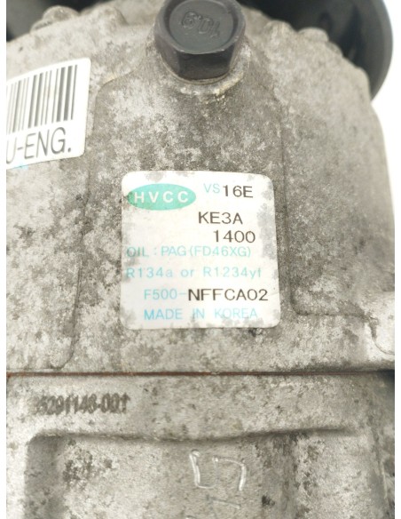 Recambio de compresor aire acondicionado para hyundai tucson essence bluedrive 2wd referencia OEM IAM F500NFFCA02  