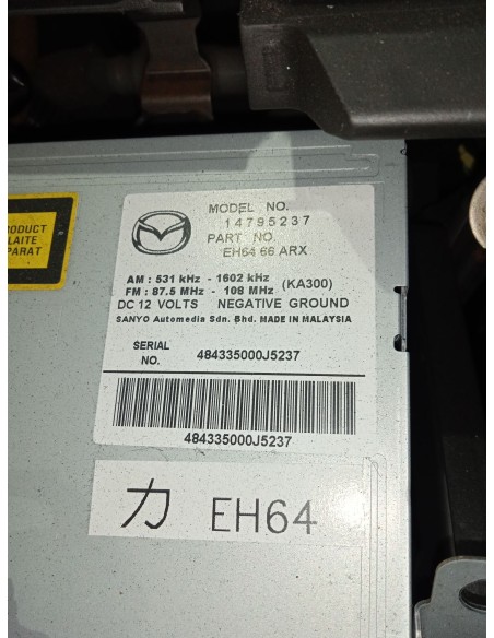 Recambio de sistema audio / radio cd para mazda cx-7 (er) luxury referencia OEM IAM   