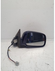 Recambio de retrovisor derecho para honda cr-v (rd8) es referencia OEM IAM 76200SCAE11ZL COLOR AZUL 5 PINES