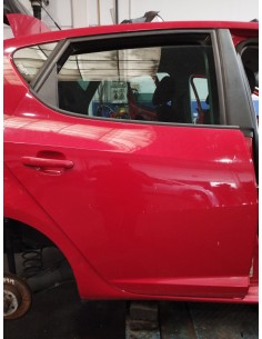 Recambio de puerta trasera derecha para seat ibiza (6j5) 1.9 tdi referencia OEM IAM 6J4833056 COLOR ROJO 