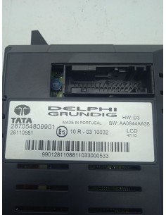Recambio de pantalla multifuncion para tata aria 2.2 di awd referencia OEM IAM    2
