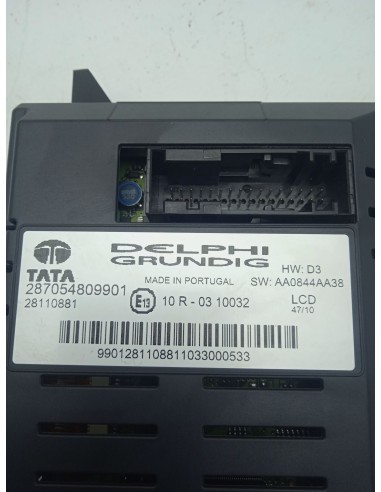 Recambio de pantalla multifuncion para tata aria 2.2 di awd referencia OEM IAM   