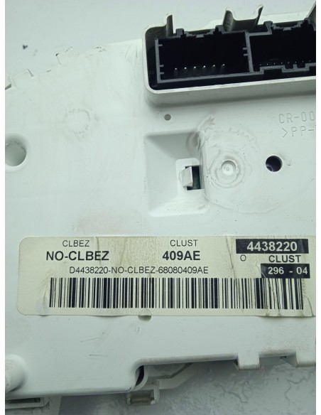Recambio de cuadro instrumentos para jeep compass sport 4x2 referencia OEM IAM   