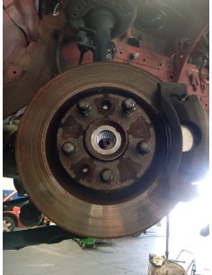 Recambio de mangueta delantera derecha para nissan qashqai (j10) 1.5 dci turbodiesel cat referencia OEM IAM 40014JD000  