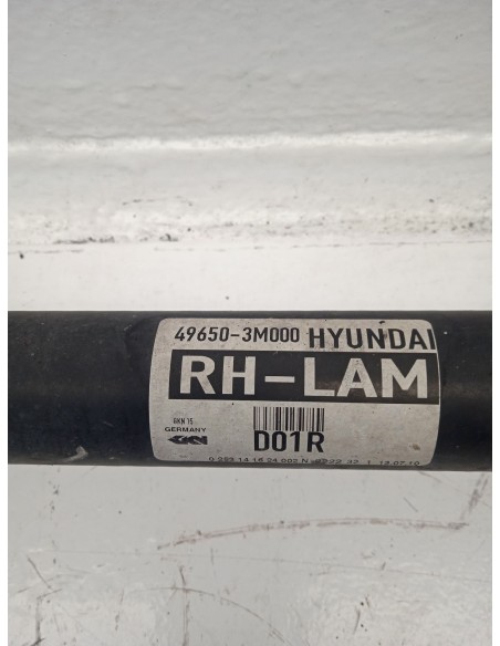 Recambio de transmision trasera derecha para hyundai genesis coupe 3.8 cat referencia OEM IAM 496503M000  