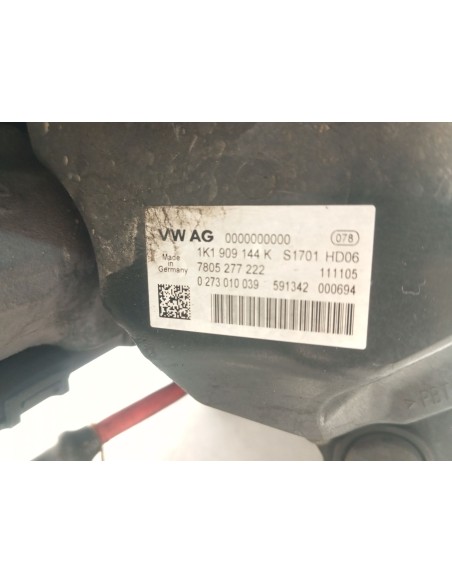Recambio de cremallera direccion para volkswagen touran (1t1) trendline referencia OEM IAM 1K1909144K 0273010039 ELECTRICA 