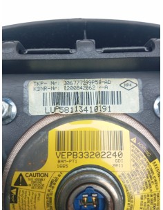 Recambio de airbag delantero izquierdo para dacia sandero referencia OEM IAM 8200842062A   2