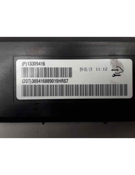 Recambio de modulo electronico para opel insignia berlina 2.0 16v cdti referencia OEM IAM 13309416 MODULO CLIMA 