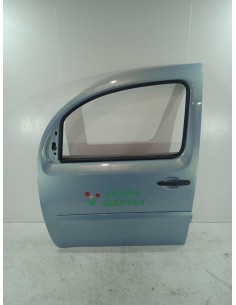 Recambio de puerta delantera izquierda para renault kangoo dynamique referencia OEM IAM 801015880R COLOR AZUL 