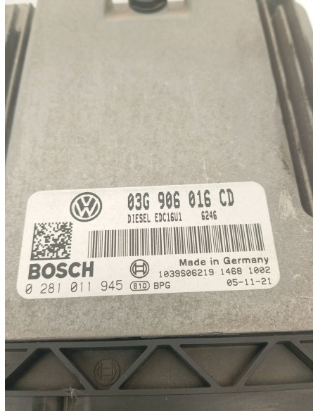 Recambio de centralita motor uce para volkswagen touran (1t1) trendline referencia OEM IAM 03G906016CD  