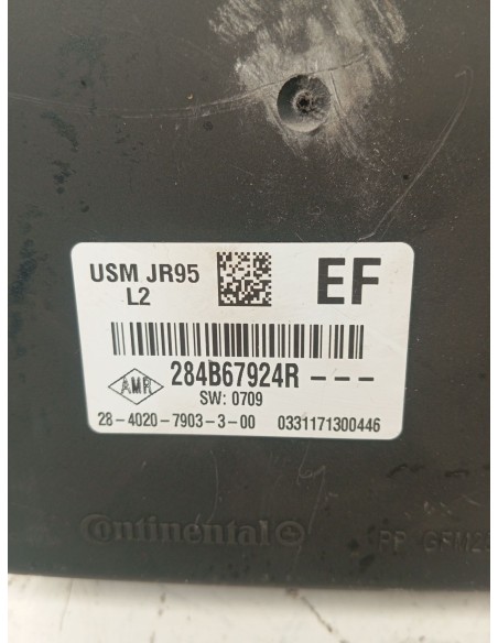 Recambio de caja reles / fusibles para renault scenic iii dynamique referencia OEM IAM 284B67924R  