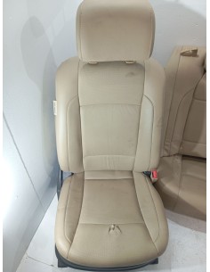 Recambio de juego asientos completo para hyundai genesis coupe 3.8 cat referencia OEM IAM  PIEL COLOR BEIG ELECTRICOS 2
