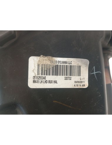 Recambio de faro izquierdo para jeep compass sport 4x2 referencia OEM IAM 5182553AE  