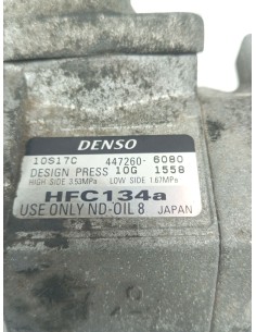 Recambio de compresor aire acondicionado para honda cr-v (rd8) es referencia OEM IAM 4472608080   2