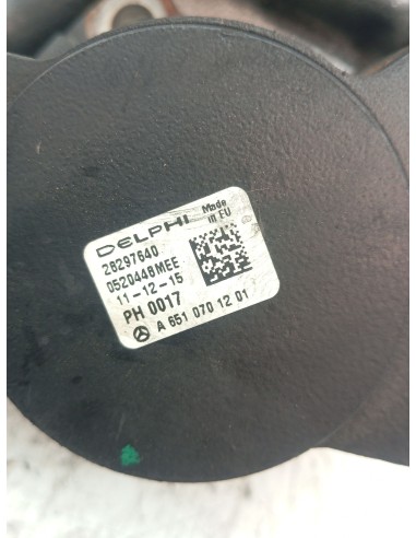 Recambio de bomba inyeccion para jeep compass sport 4x2 referencia OEM IAM A6510701201  