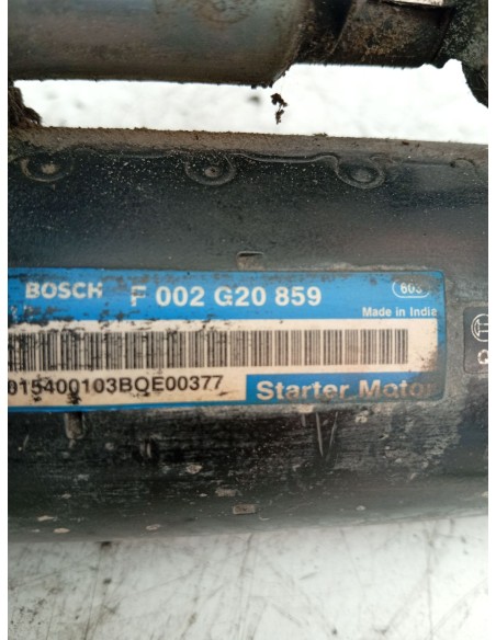 Recambio de motor arranque para tata aria 2.2 di awd referencia OEM IAM F002G20859  