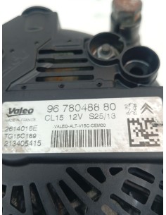 Recambio de alternador para peugeot 5008 active referencia OEM IAM 9678048880   2
