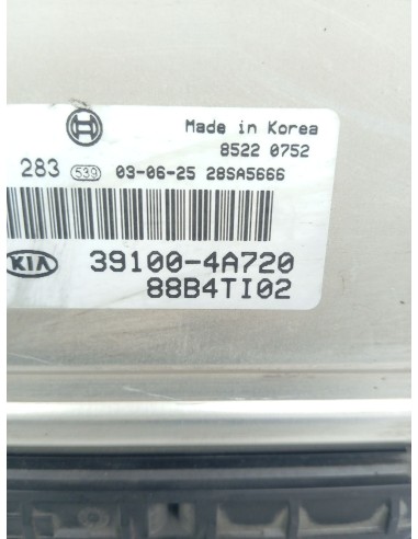 Recambio de centralita motor uce para kia sorento 2.5 crdi ex referencia OEM IAM 391004A720  