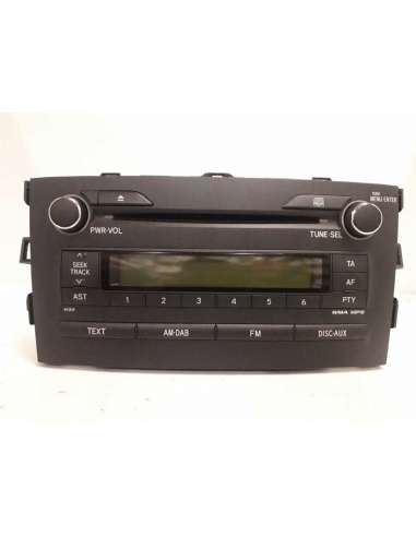 SISTEMA AUDIO / RADIO CD TOYOTA AURIS...