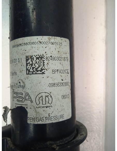 Recambio de amortiguador delantero izquierdo para jeep avenger (j2) electric referencia OEM IAM 9856332880  