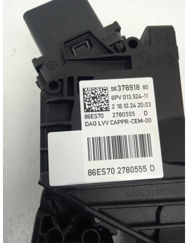 Recambio de potenciometro pedal para jeep avenger (j2) electric referencia OEM IAM 9837891880  
