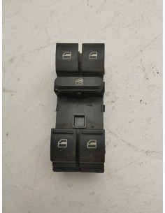 Recambio de mando elevalunas delantero izquierdo para seat ibiza (6j5) 1.9 tdi referencia OEM IAM 1K4959857B 4 BOTONES 