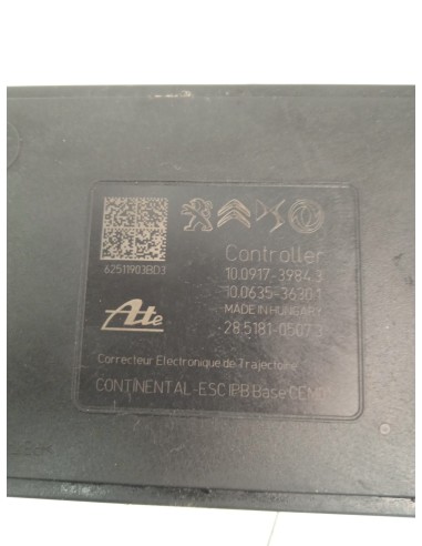 Recambio de abs para jeep avenger (j2) electric referencia OEM IAM 9860815280  