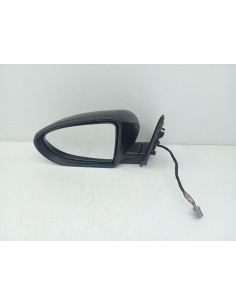 Recambio de retrovisor izquierdo para nissan qashqai i (j10, nj10) 2.0 dci referencia OEM IAM 96302JD74A COLOR NEGRO 7 PINES