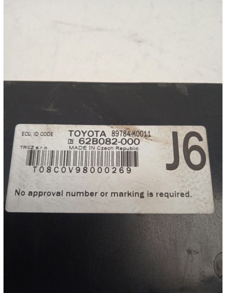 Recambio de modulo electronico para toyota yaris (_p21_, _pa1_, _ph1_) 1.5 hybrid (mxph11) referencia OEM IAM 89784K0011  