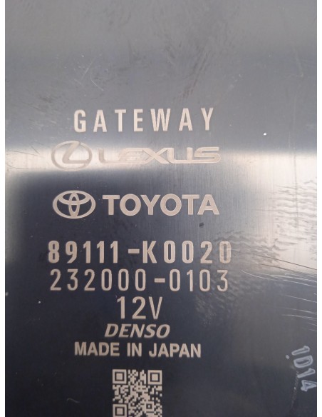 Recambio de modulo electronico para toyota yaris (_p21_, _pa1_, _ph1_) 1.5 hybrid (mxph11) referencia OEM IAM 89111K0020  